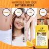 Vitamin C+Turmeric  Body Lotion Brightening Cream. Anti-aging cream for age spots, dark spots on face, hands, body. Large 500ml 5
