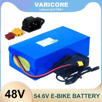 Batteria 48V 32Ah 1500W, Batterie al Litio 48V 12Ah 24Ah 21Ah 18Ah 15Ah 18650 per Motori 54.6V 750W 1000W 1200W