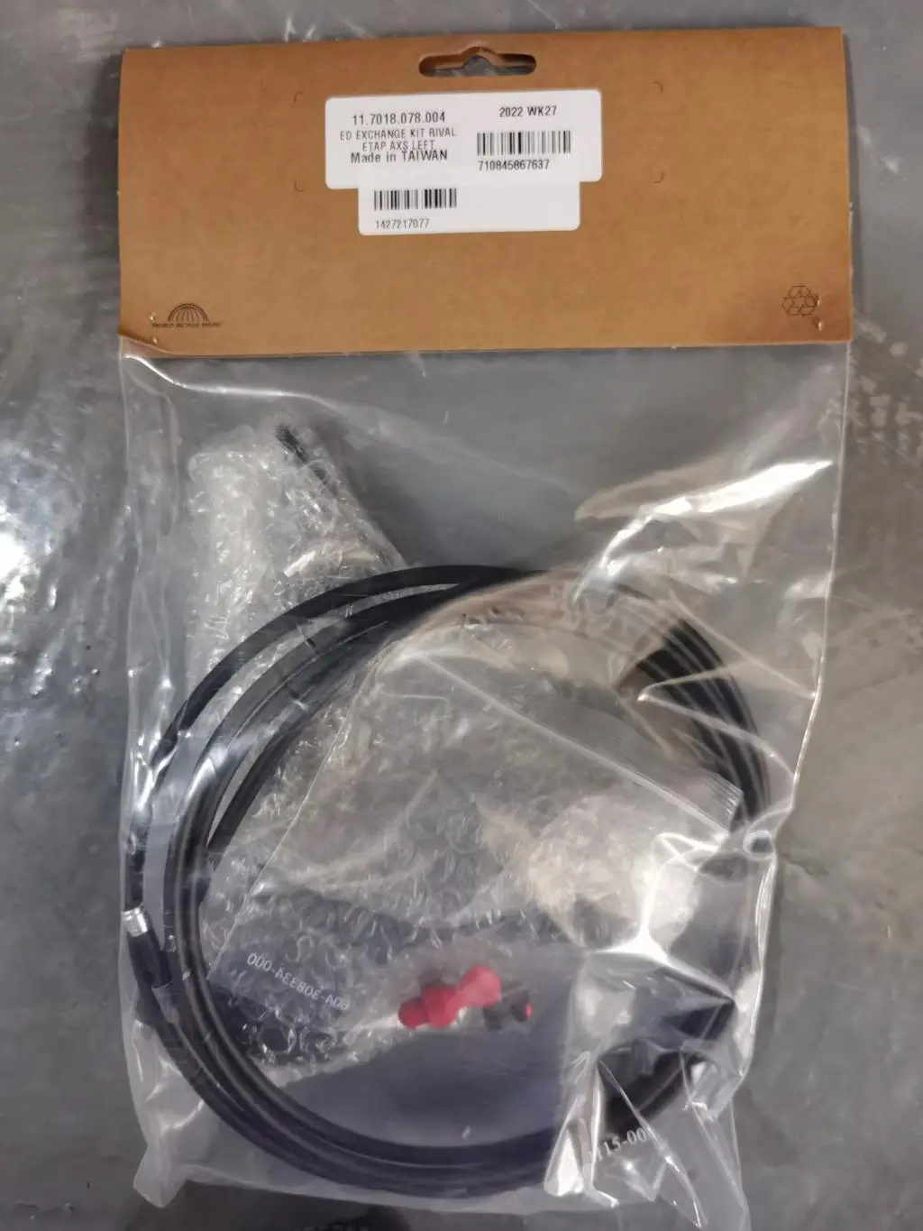 

SRAM 11.7018.078.004 ED EXCHANGE KIT RIVAL ETAP AXS LEFT 2022 WK27