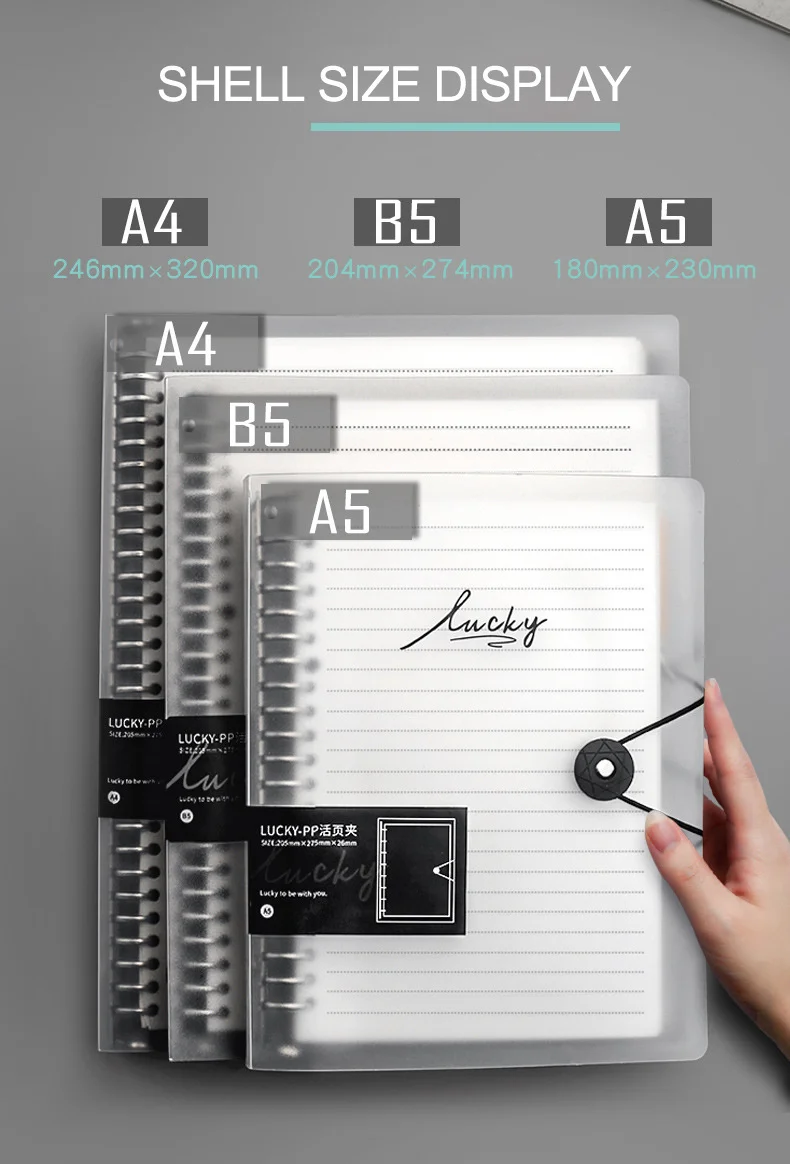 Core Cover, Caderno, Planejador de Jornal, Artigos de papelaria, A5, B5, A4