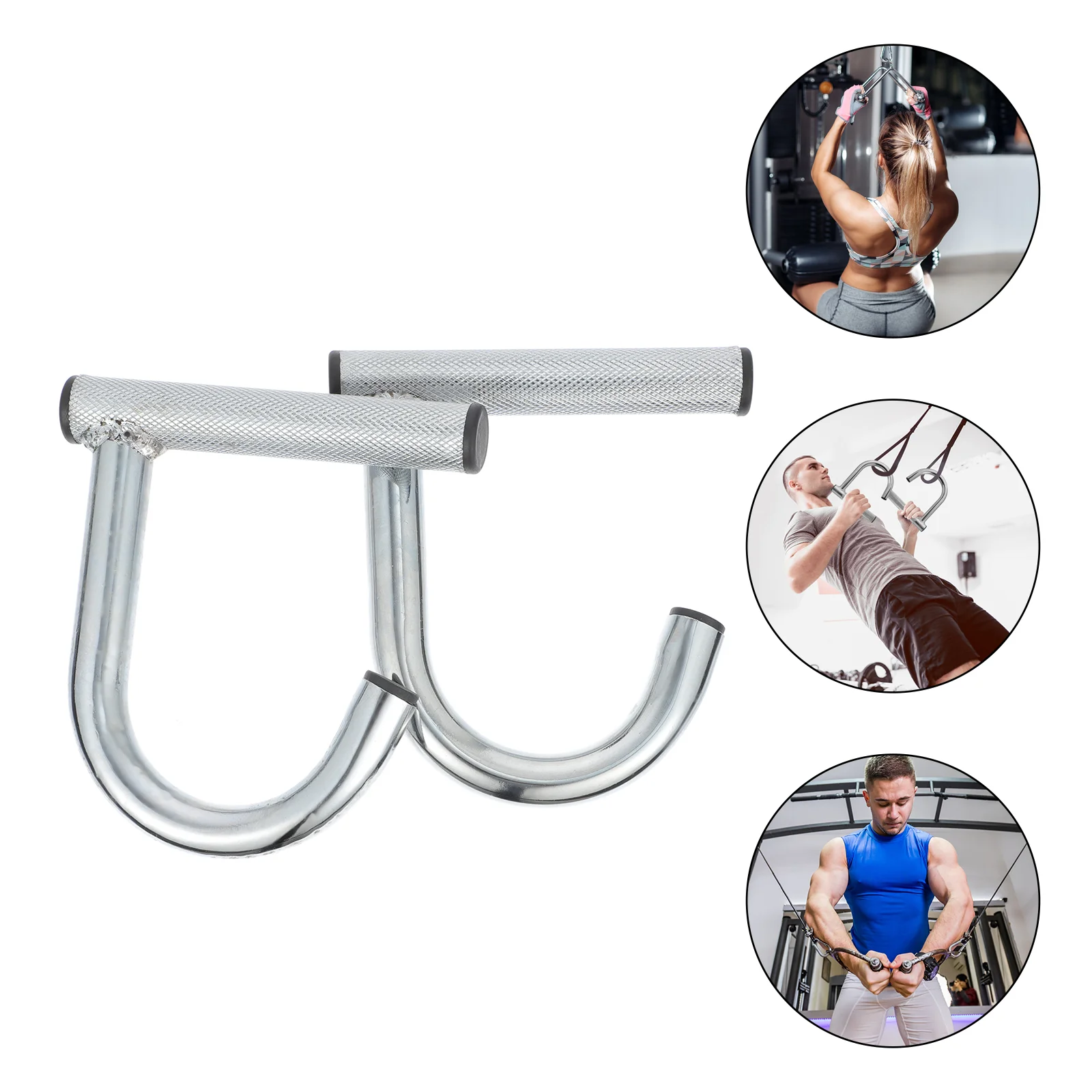 

2 Pcs Pull Hook Exercises Resistance Bands Handle Workout Equipment for Practice Belt