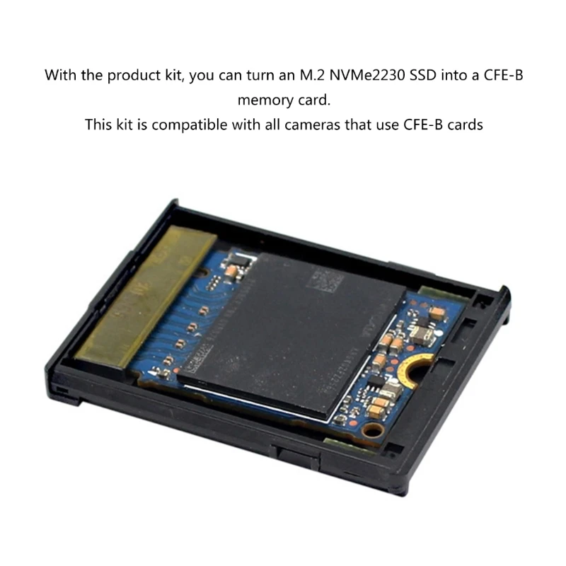 CFExpress Type-B M.2 NVME 2230 Key-M 확장 카드 SSD 어댑터 카메라용 CFexpress 확장 메모리 카드