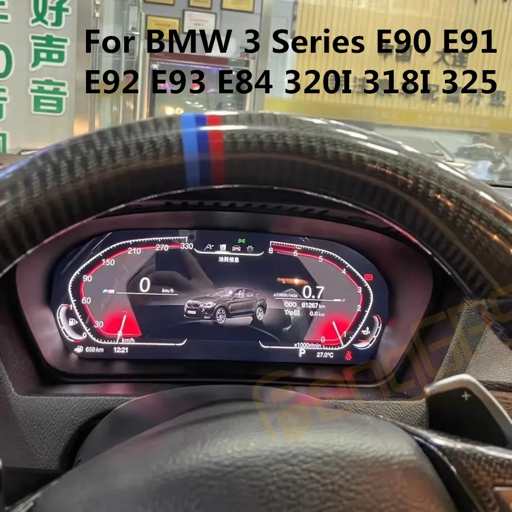 For Bmw 3 Series E90 E91 E92 E93 E84 320i 318i 325 Lcd Dashboard Player