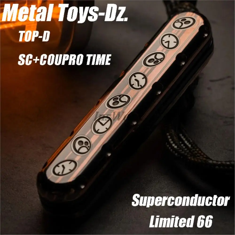 

Metal Toys-Dz. TOP D Superconductor Metal Fidget Spinner Limited 66 Fidget Slider