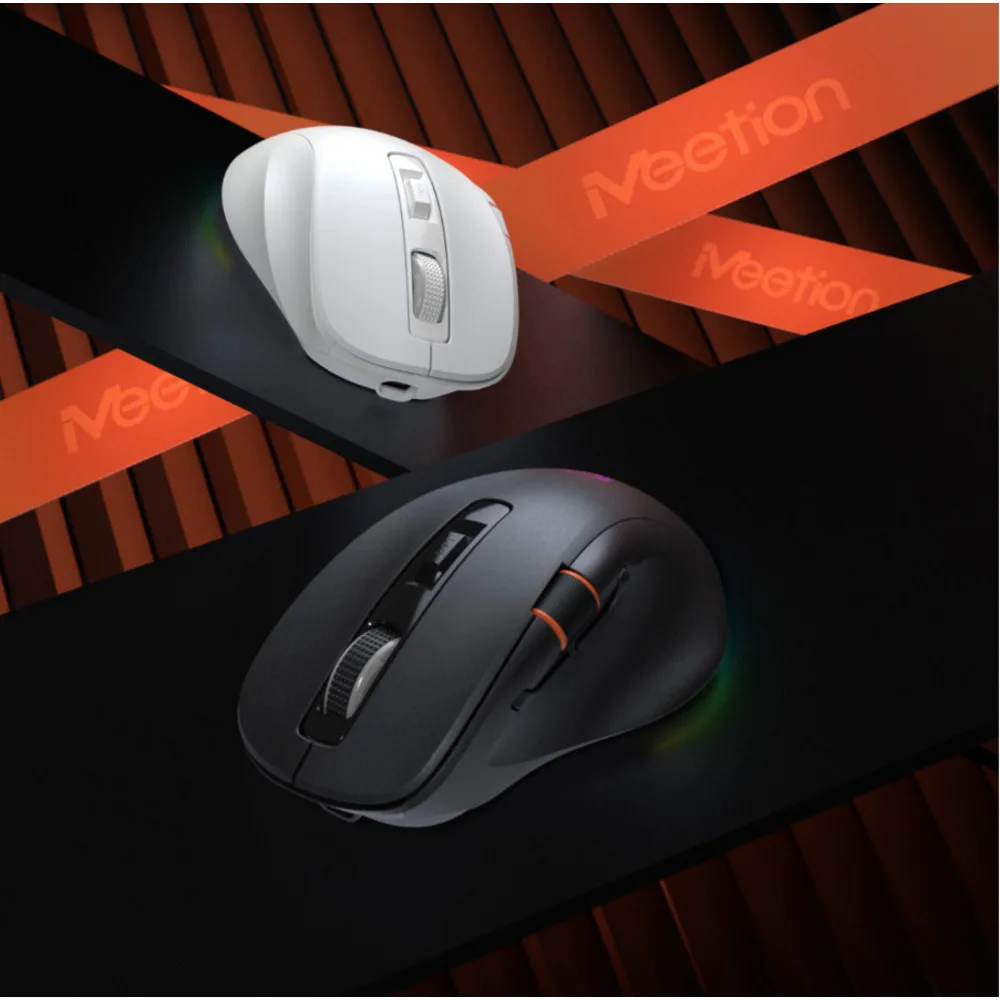 MEETION Mishen GW32 Bluetooth the third mock examination charging mechanical game office wireless mouse notebook_voghion.com