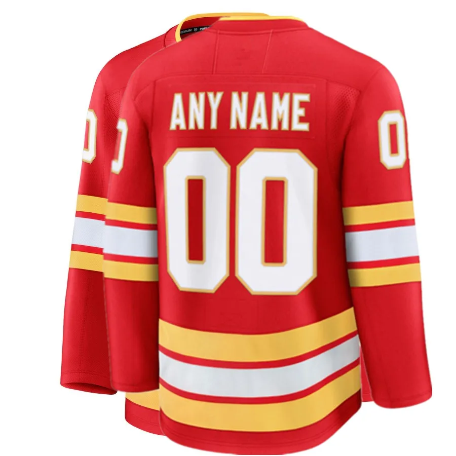 Ice Hockey Jerseys Famous Brand Calgary with Embroidered Men Women Youth #10 HUBERDEAU #91 KADRI #88 MANGIAPANE