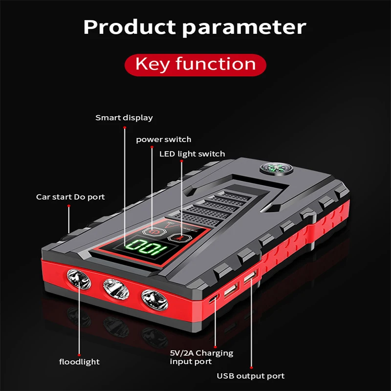 99800mah auto skok předkrm zařízení 12v silným přenosné energie břeh automobilové baterie nabíječka systém spustit operační auto posilovací