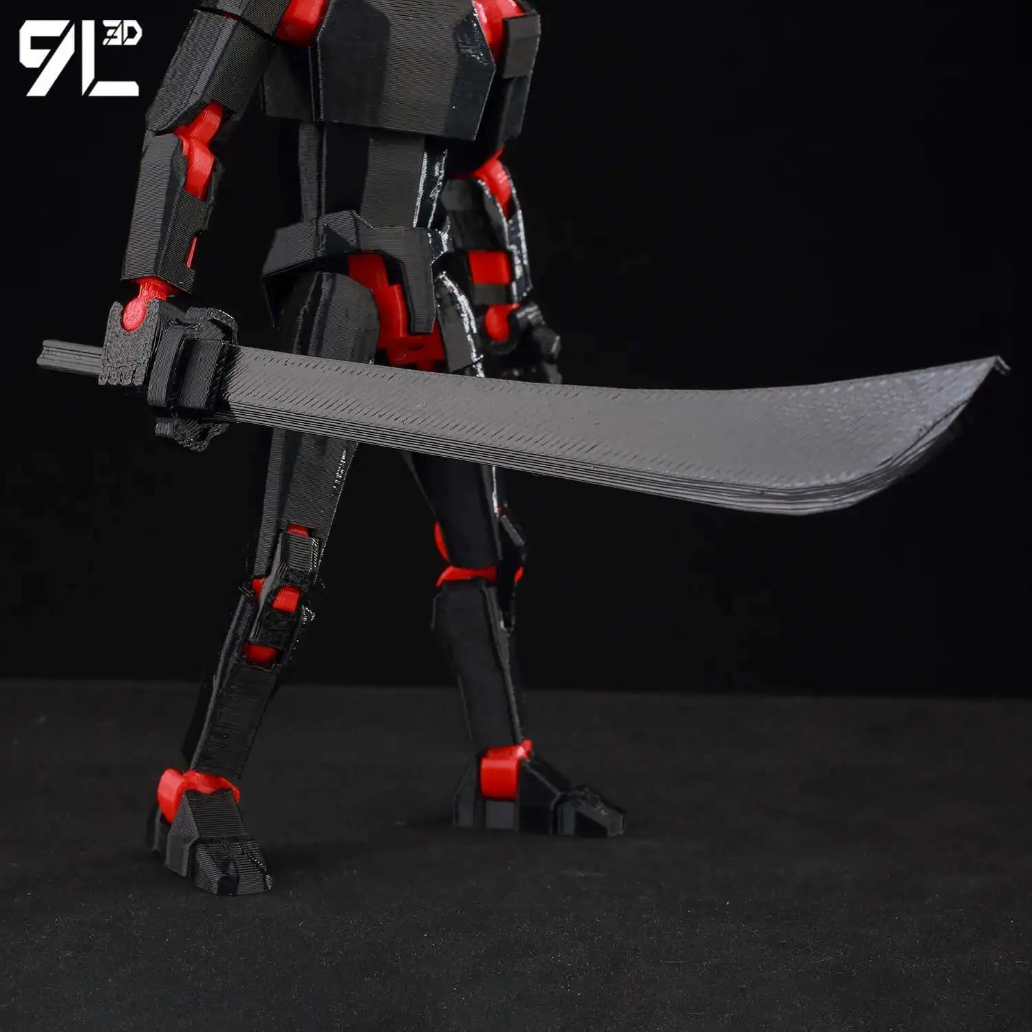 9L3D Lucky13 Spielzeug Figur Spielzeug Student Spiel Geburtstag Geschenke Ganzkörper Bewegliche Schreibtisch Dekoration Montage Spaß Roboter Puppe Titan13 Ct – Detail 24