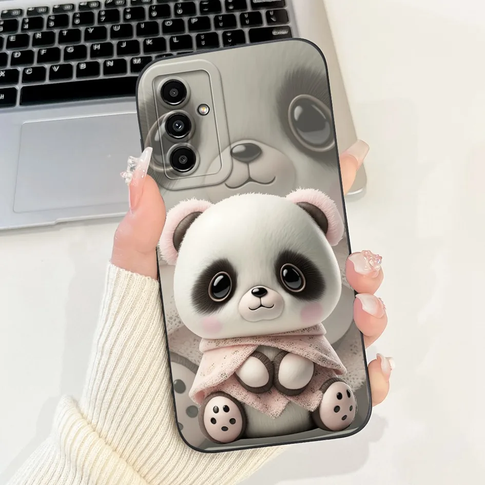 Lovely Panda Rabbit Soft Silicone Back Cover - Enhanced Protection and Style