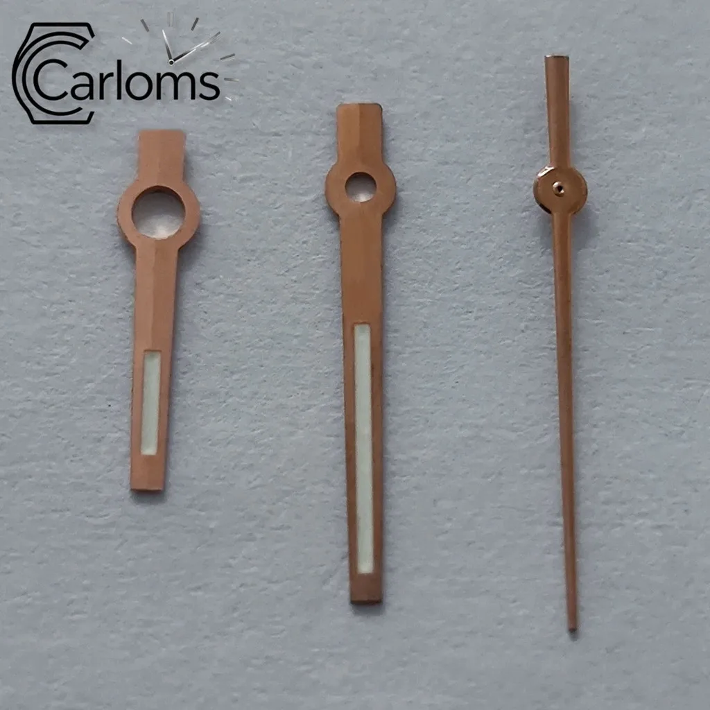 Silver, Gold, Rose, Black, and Green Luminous Watch Hands - Premium Quality Replacement Parts