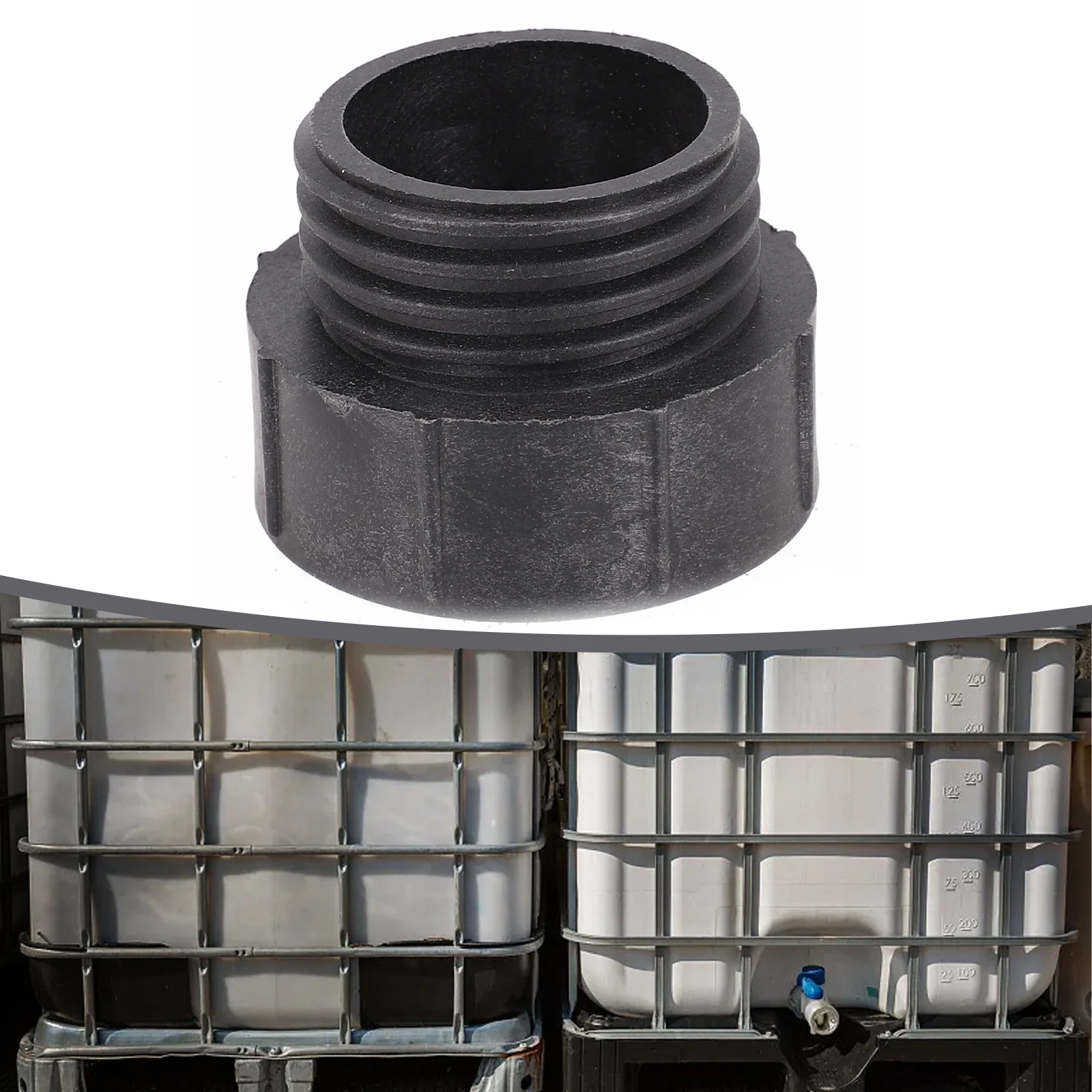 

IBC Adapter Connector IBC Tank Tap Connecter Tank Adapter Water Tank Fitting For Home Garden Water Connectors Yard IBC Adapter