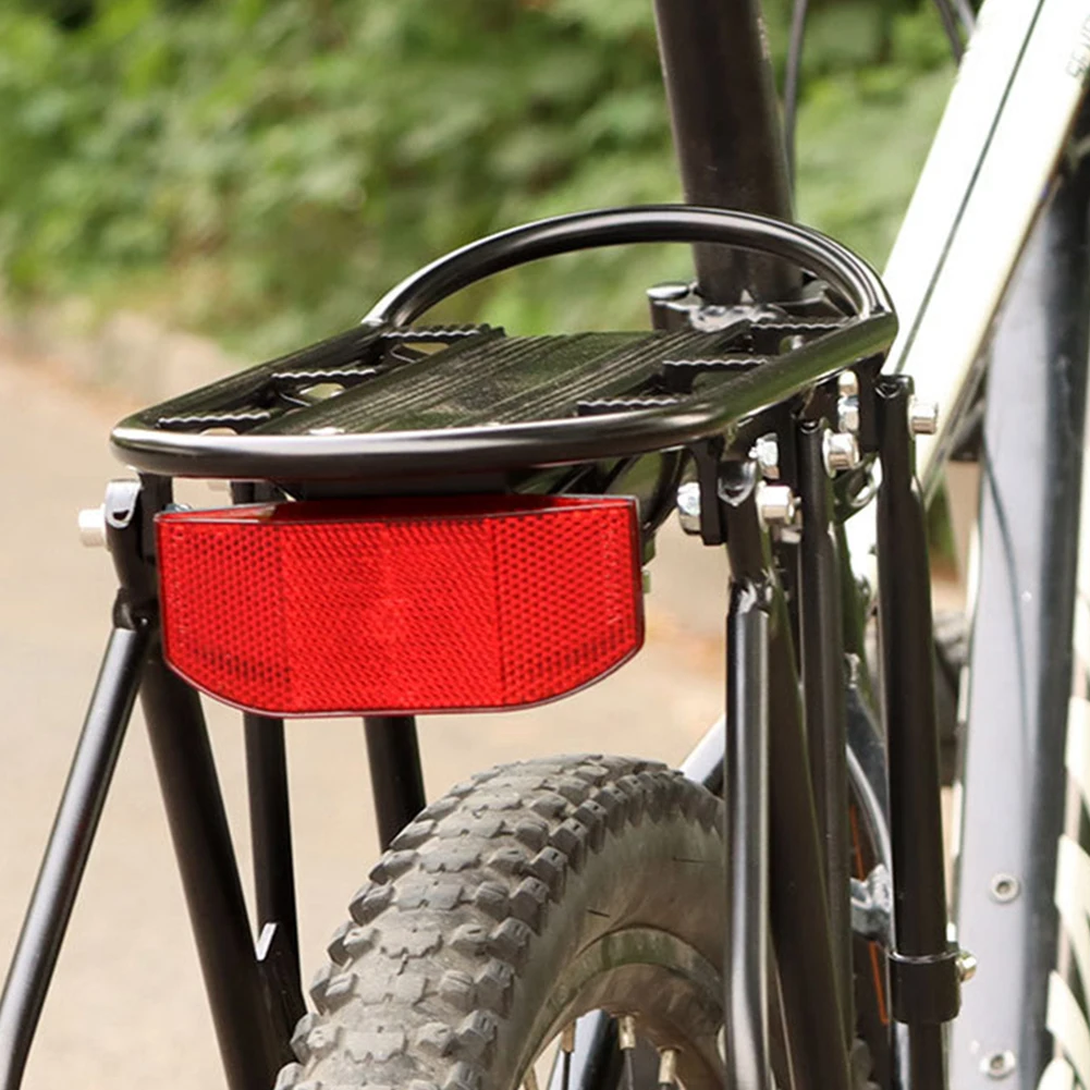 Mountain Bike Rack Reflector Bicycle Rear Tail Light Warning Film