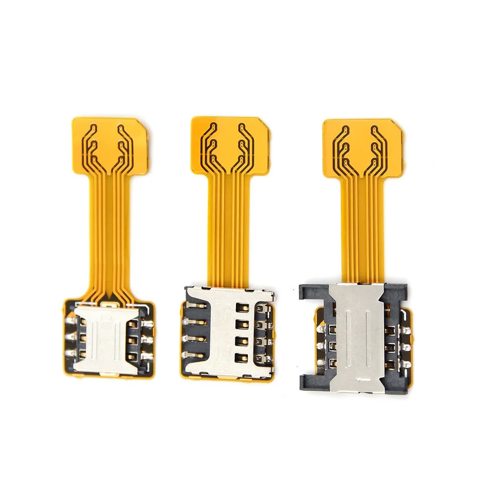Hybrid Dual Sim Card and Micro SD Extension Adapter