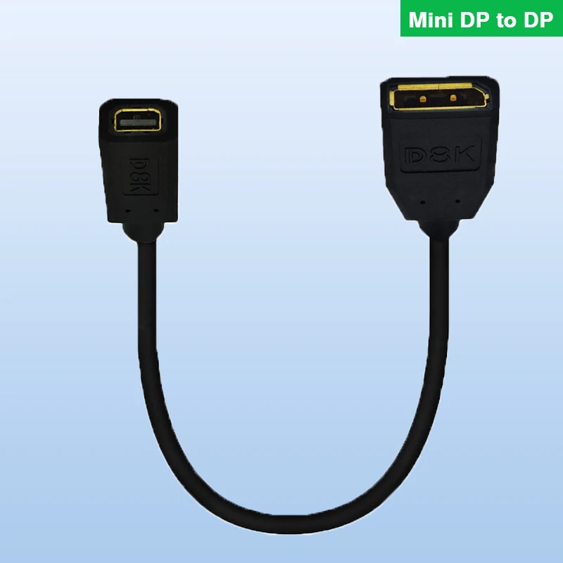 Displayport A Mini Displayport Accoppiatore (Displayport Femmina A Femmina Accoppiatore) Cavo 8K/60Hz, 4K/144Hz