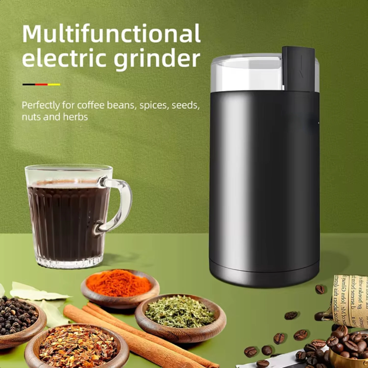 200w High Power Coffee Grinder Multifunctional for Home 13 Sef19125e71b34f229f970bf019113c833