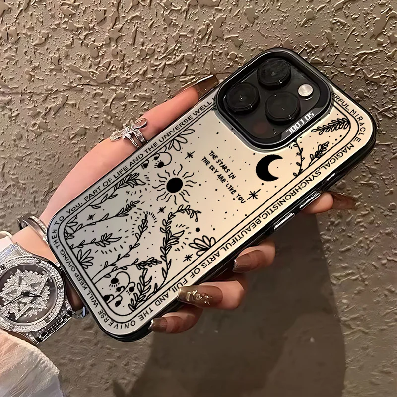 Lunar Eclipse Anti-Fall Matte Phone Case – Stylish Protection with a Cosmic Touch