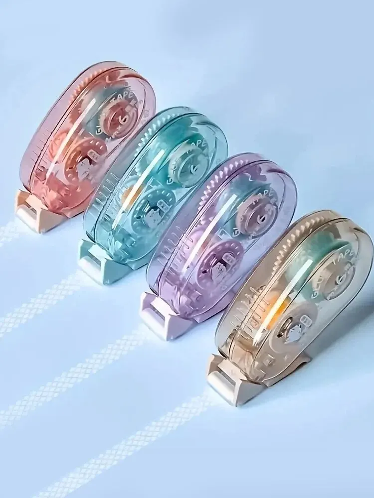 1PC Dot Adhesive High Viscosity Without Leaving Marks Correction Tape Type Transparent Double-Sided Adhesive double sided adhesive tape correction tape For Students