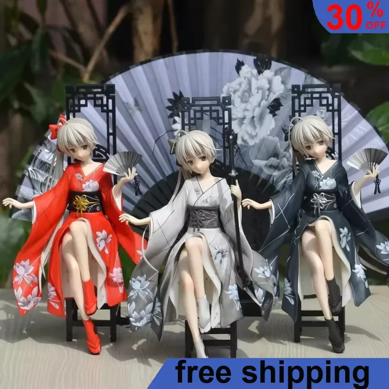 

Аниме Фигурка Yosuga No Sora, кимоно Касугано сора, фигурка, статуя, красивая девушка, искусственные украшения, подарок, игрушки