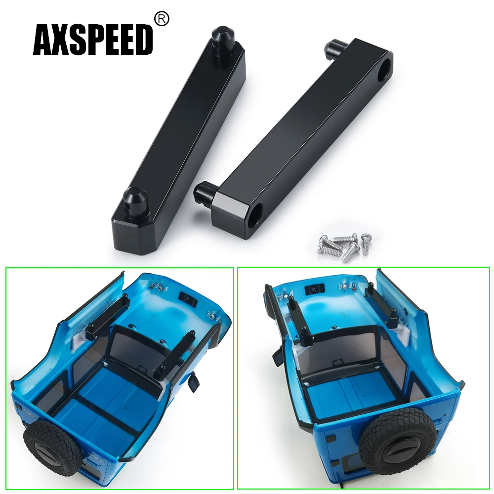 Axspeed Metal Rc Car Shell Body Supporto A Colonna Rialzante Per Kyosho Mini-Z Jimny Jeep Hilux Wrangler 1/18 1/24 Rc Crawler Car