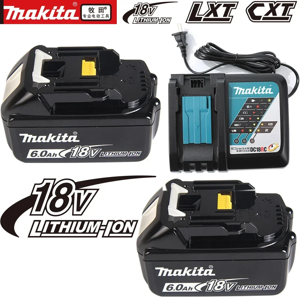 Bl1850 Per Batteria Makita 18V Batteria Ricaricabile 18650 Cella Agli Ioni Di Litio Adatta Utensile Elettrico Makita Bl1860 Bl1830 Lxt400