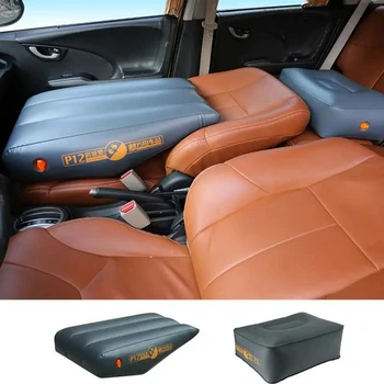 Car Travel Inflatable Mattress with Front Slope Pad – Seat Gap Air Bed Cushion 1