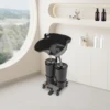 Mobile Hair Wash Basin Height Adjustable For Salon Spa Portable Shampoo Basin with 2 Water Buckets 4