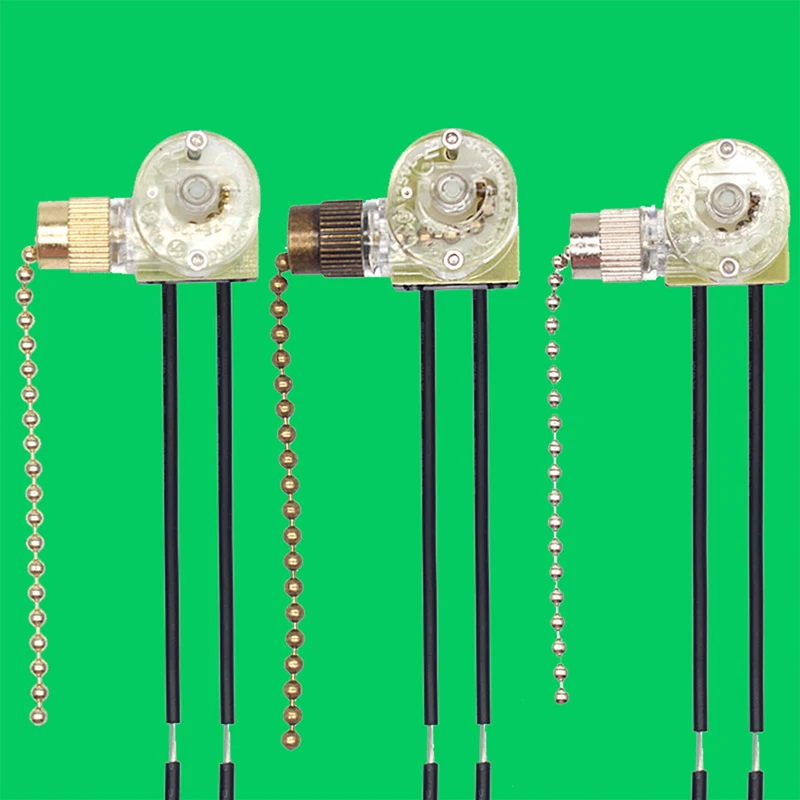 Wall Light Pull Switch Home Ceiling Fan Lamp Switch Ceiling Pull Chain