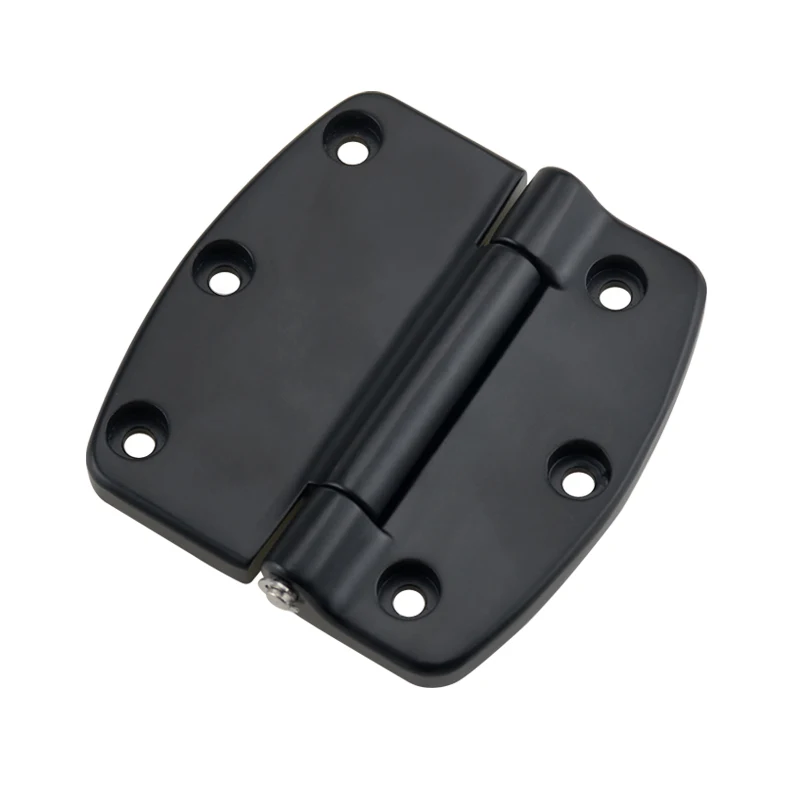 

Industrial Hardware External Black Carbon Steel Hinge 108 * 105 Heavy-Duty Loading Door Hinge