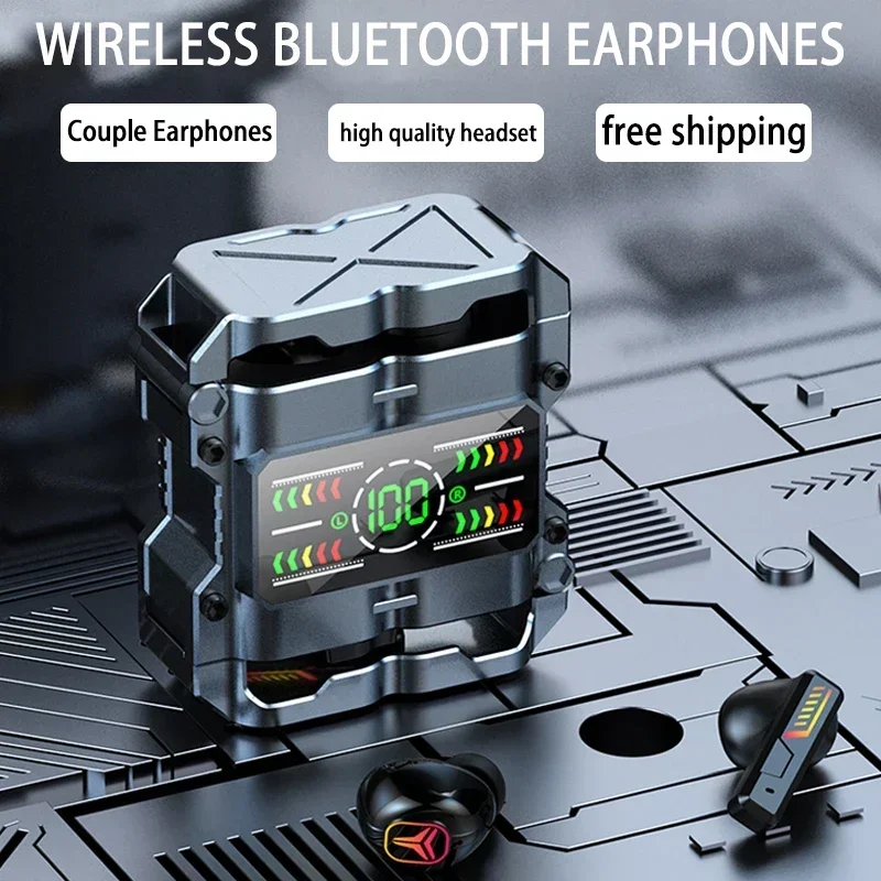 

NEW TWS Wireless 5.3 Earphone HD Stereo Sports Canceling Earbuds Bluetooth Waterproof Headset Headphones Couple Noise