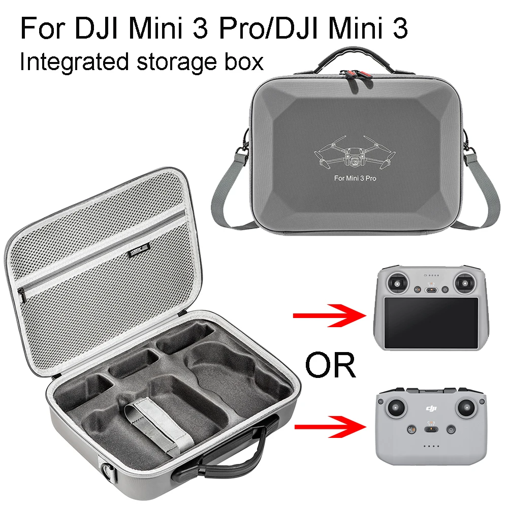 Borse Drone Per Dji Mini 3 Pro Con Custodia Per Telecomando Con Schermo Per Custodia Portatile Dji Mini 3 Pro/Mini 3
