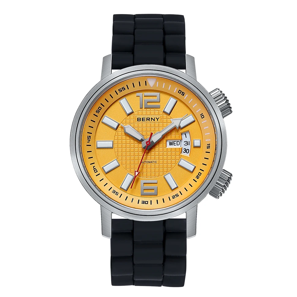 Mechanical Watch Diver Watch 20ATM Diver Automatic Watch for Men