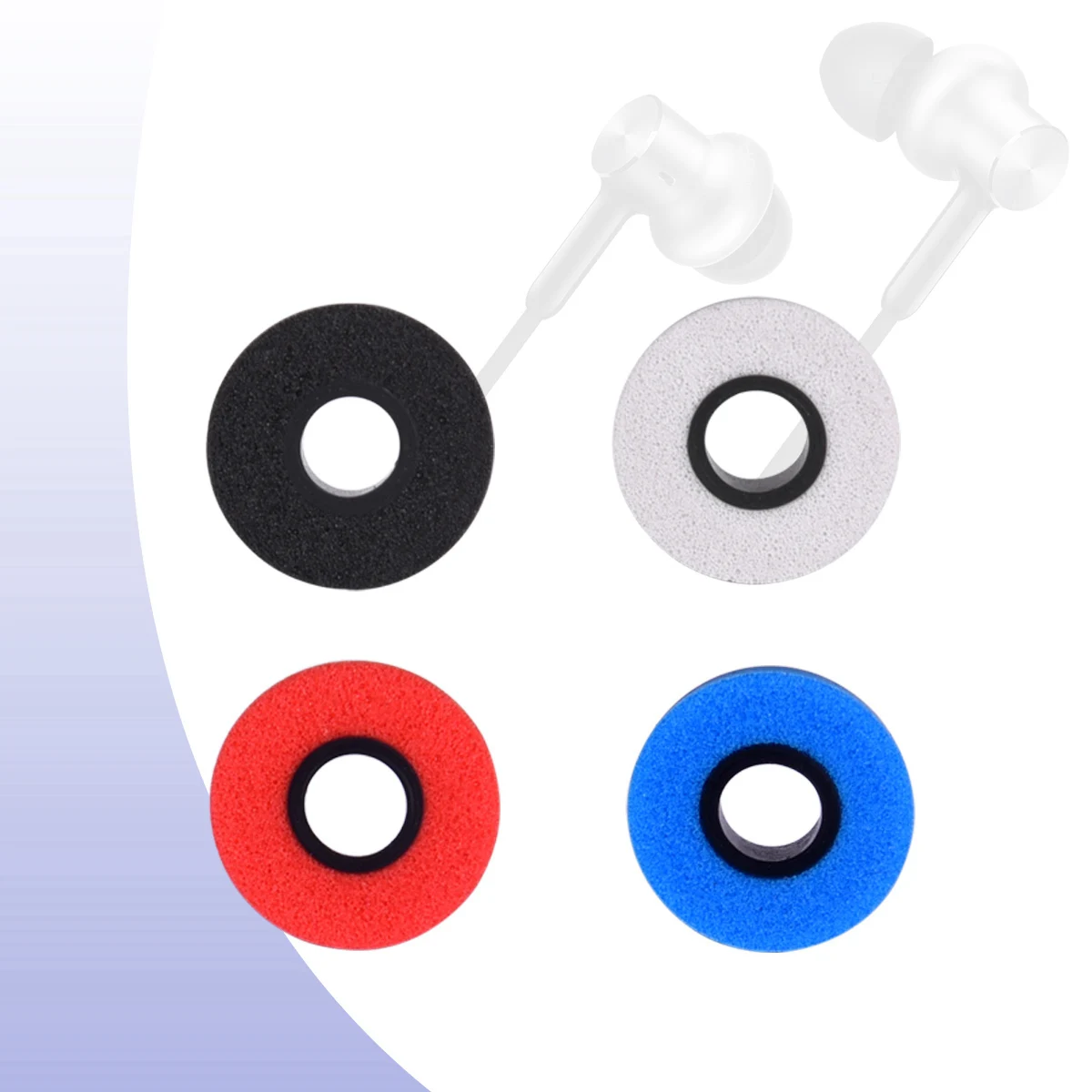 

6Pcs Memory Form Ear Tips for Xiaomi Hybird Pro HD Earphone Tips In-Ear HiFi Noise Canceling Headset Eartips 4-5mm