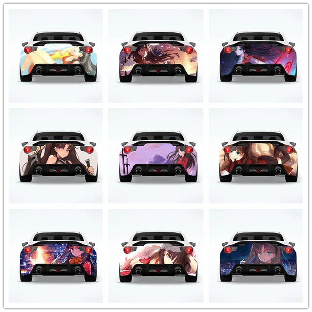 Gothic Rias Gremory Auto Seite Grafik Aufkleber Anime Vinyl Muster Sexy  Mädchen Auto Teile Cartoon Aufkleber Aufkleber - AliExpress