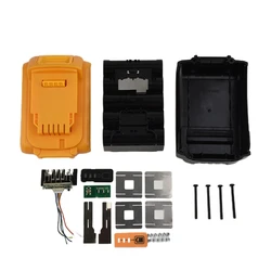 DCB200 Li-Ion Battery Plastic Case Battery Plastic Shell PCB Charging Protection Board Shell For Dewalt 18V 20V Battery Box