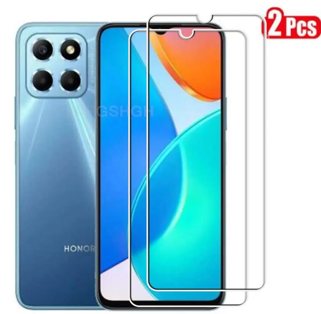 

9H HD защитное закаленное стекло для Honor X6 6,5 "2022 HonorX6 X6S VNE-LX1, VNE-LX2, защита экрана, защитная пленка
