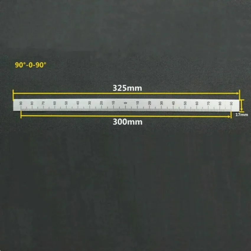 

Milling Machine Part Degree Angle Plate Aluminum Micrometer Scale 90-0-90 Lathe CNC Accessories 1pc
