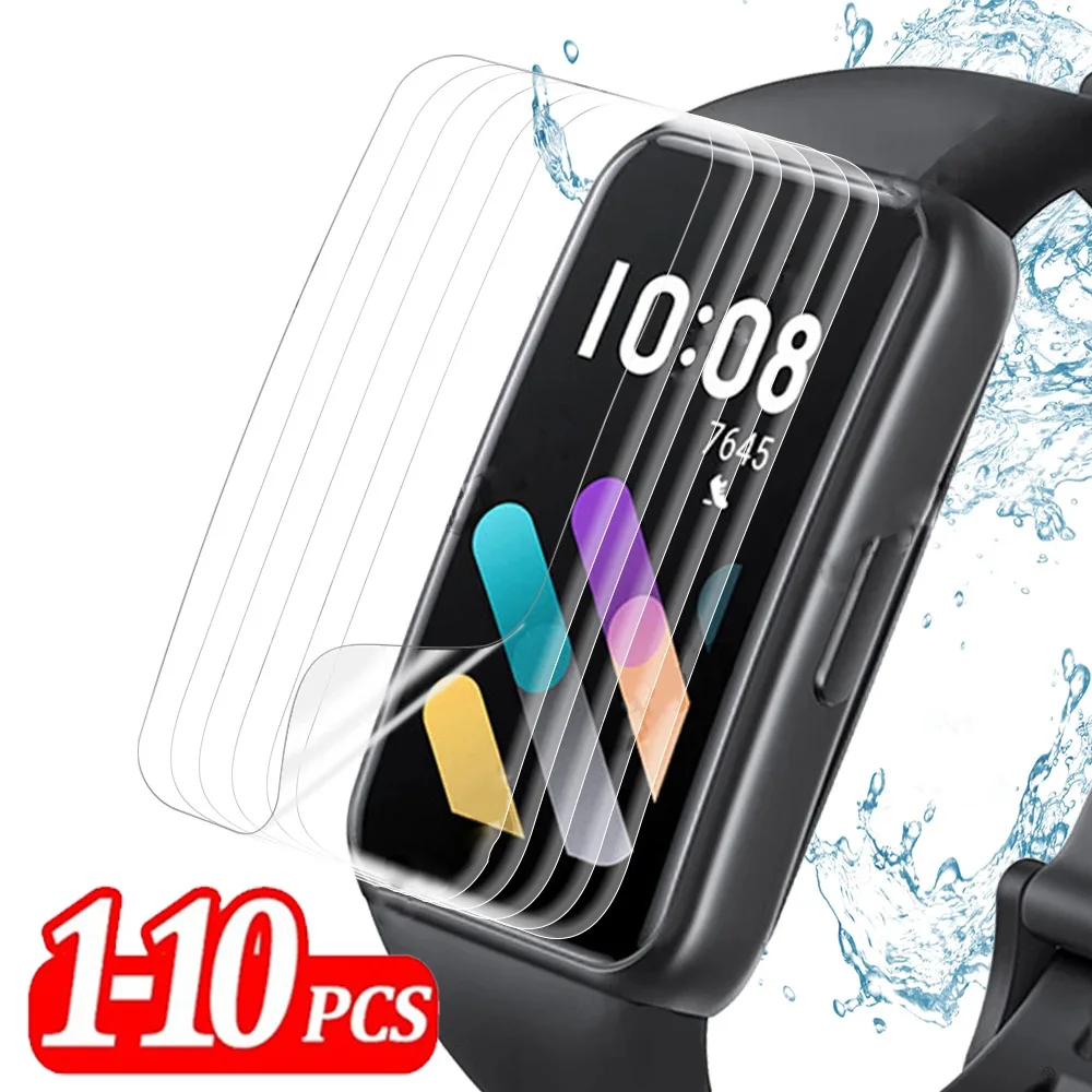 

10-1PCS Full Cover Clear Screen Protector For OPPO BAND 2 Smart Bracelet Accessories Anti-scratch Hydrogel Soft Films