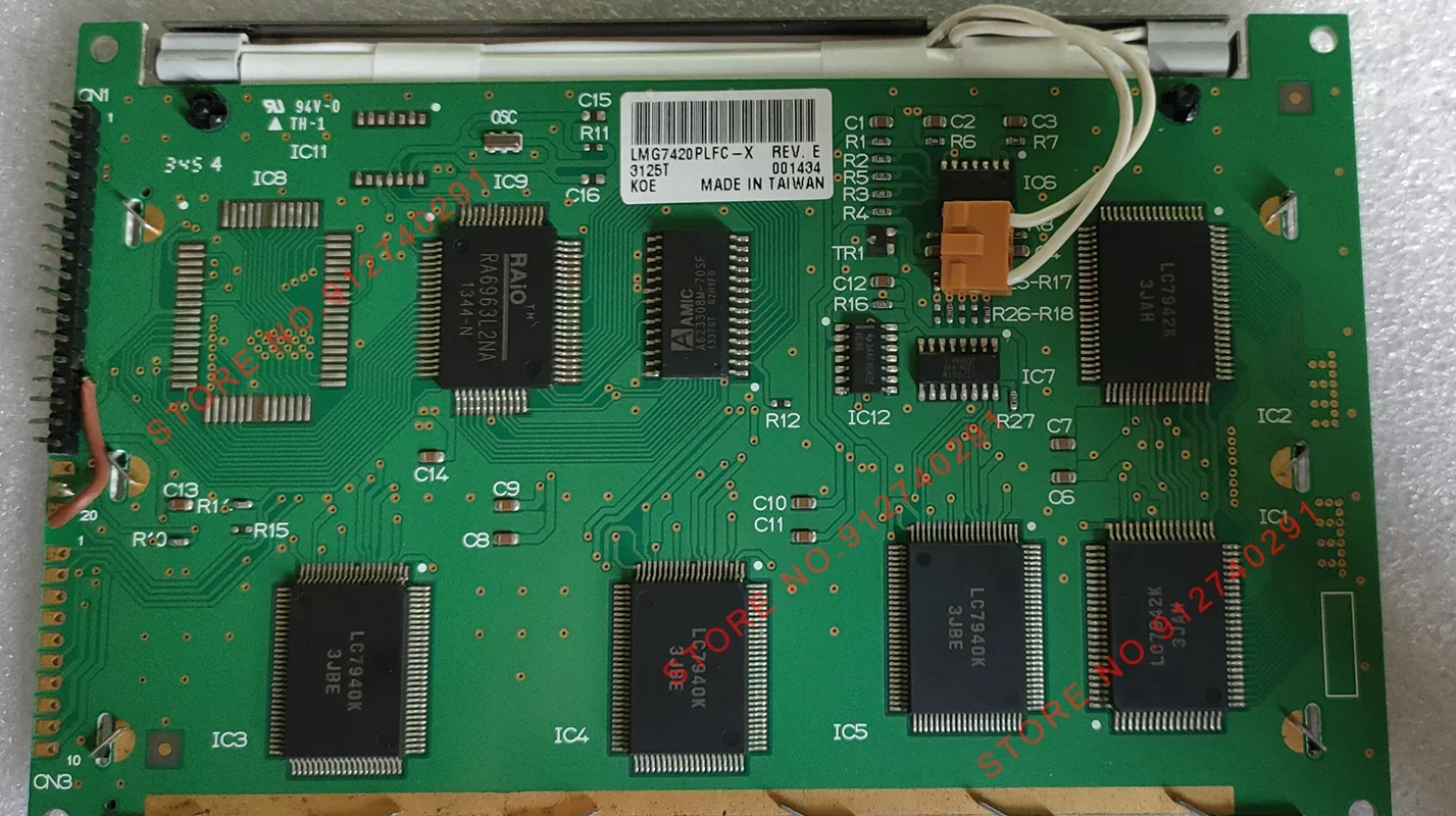 LMG7420PLFC-X 기존 5.1 인치 LMG7420PLFC X LCD 디스플레이 스크린 패널 240*128 호환 가능 새로운 블루 LCD 패널