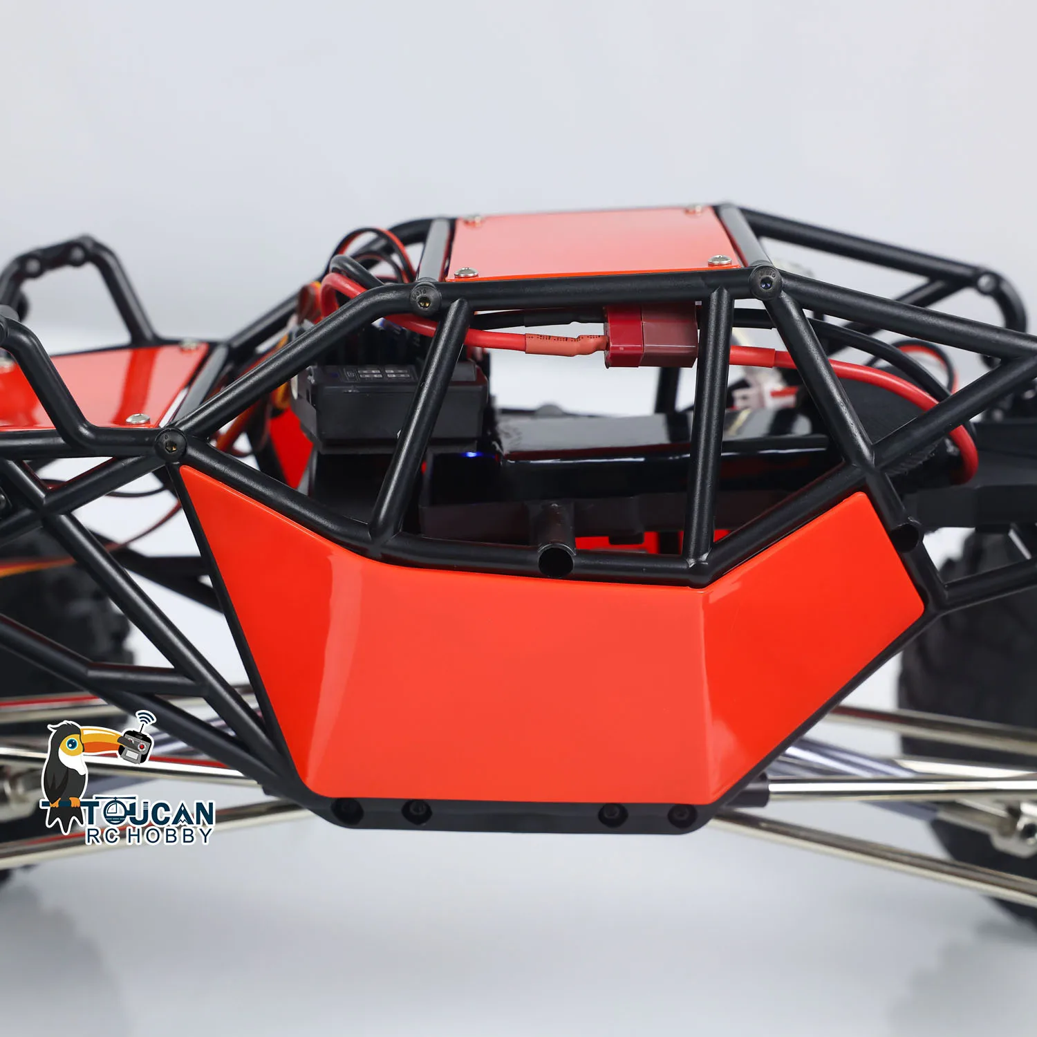 Радиоуправляемый краулер 1/10 4x4 Вездеход 30 км/ч RTR Желтый/Розовый