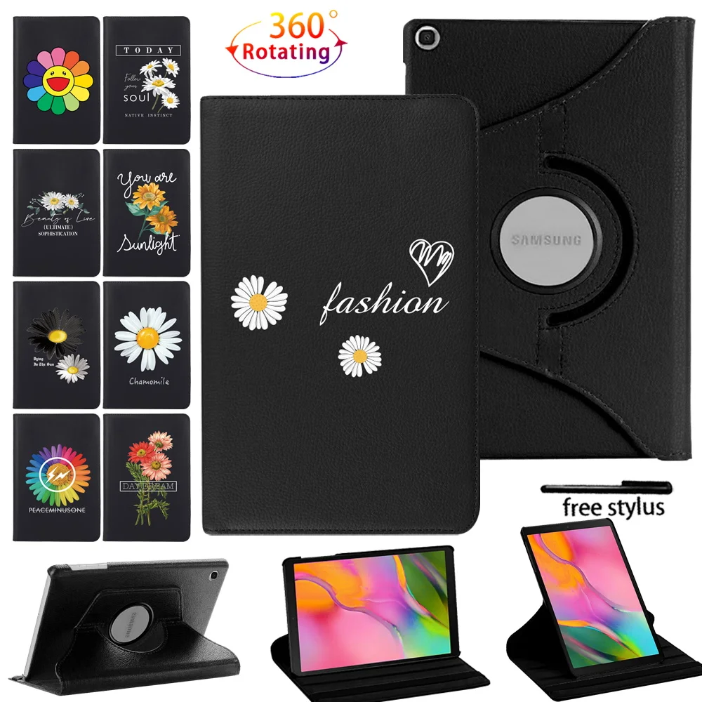 

360 Rotating Case for Samsung Galaxy Tab A8 10.5 X200/S6 Lite 10.4 P610/A7 10.4 T500 T505/Tab A 10.1 2019 T510 T515 Tablet Cover