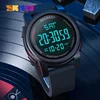 SKMEI 1257 Sport Digital Watch for Men LED Display Waterproof Electronics Mens Wristwatch Military Alarm Clock 1142 Reloj Hombre 2