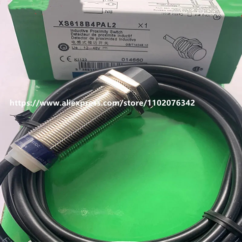 

3PCS New Schneider proximity switch XS618B4NAL2 XS618B4PAL2 XS618B4PBL2 XS618B4NBL2