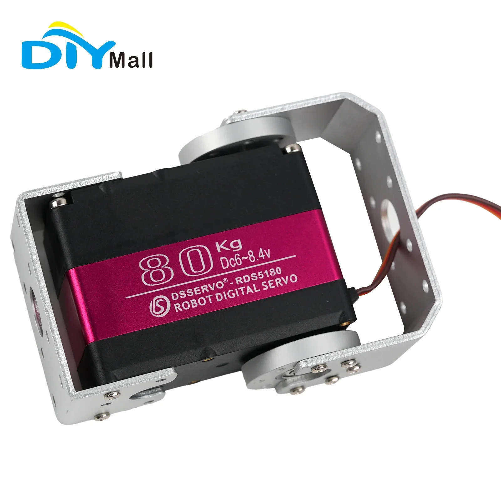 Servomoteur Robotique Wishiot RDS5180 80kg - Métal Étanche IP66 Pour RC Robot