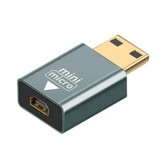 Premium Micro HDMI-Compatible Adapter – Type D to A 4K UHD Converter