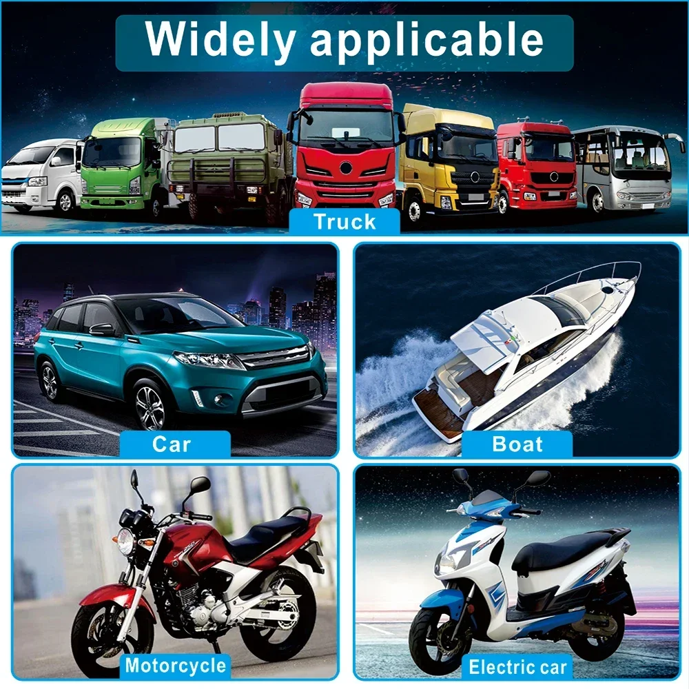 Car siren horn motorcycle horn car air horn 3 Tone Sound Loud Car Horn Air Horn 12V Loud Sound Car Speaker Motorcycle Police Fire Siren Speaker CH0018