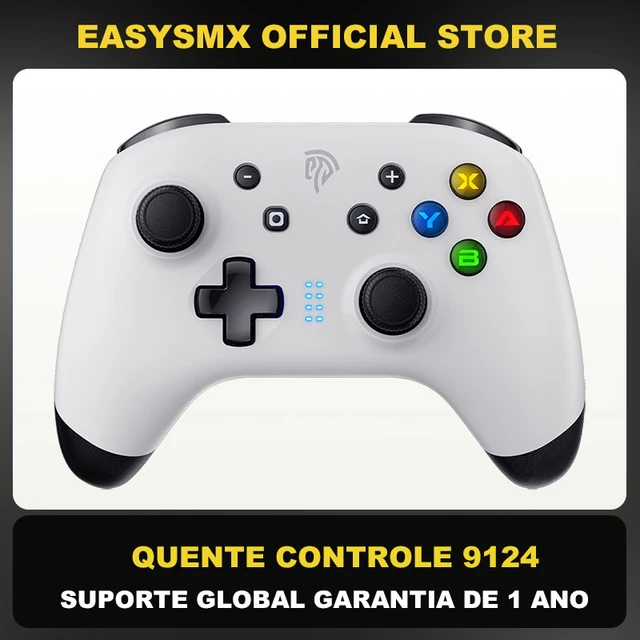 EasySMX-controlador de jogos sem fio, gamepad bluetooth, Steam