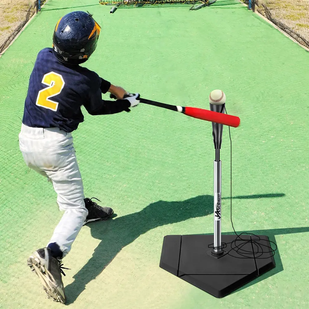 Baseball Trainer Batting Training Equipment Baseball Batting Trainer Hitting Practice Equipment for Baseball and Softball 2