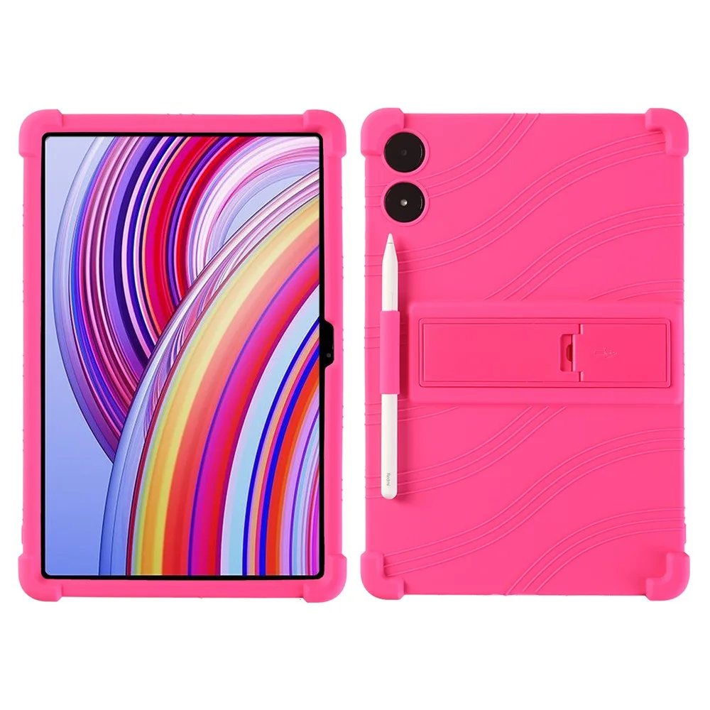 Soft Silicone Shockproof Tablet Case with Bracket
