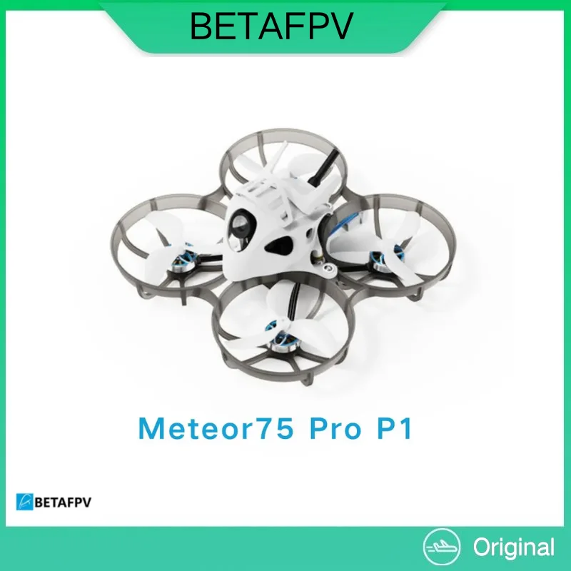 Drone FPV Meteor75 Pro P1 HD 1080p 60fps en vol, capturant une vue immersive