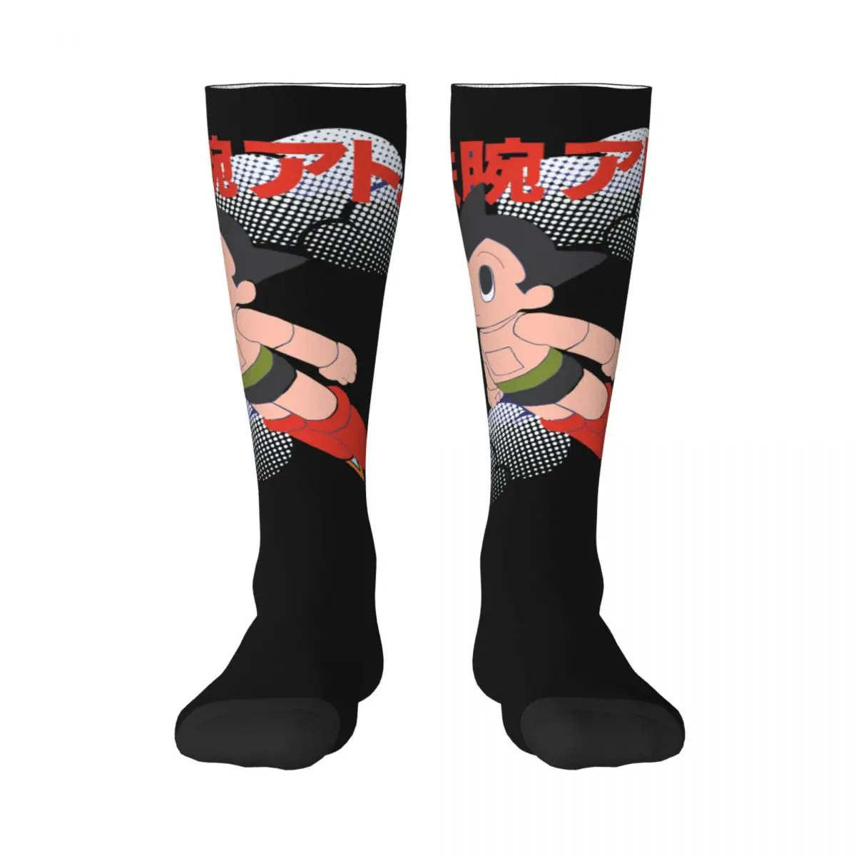 

Adult Stockings Tetsuwan Atom Anime Astro Boy 15 Good breathability Humor Graphic Classic Hyundai Compression Socks